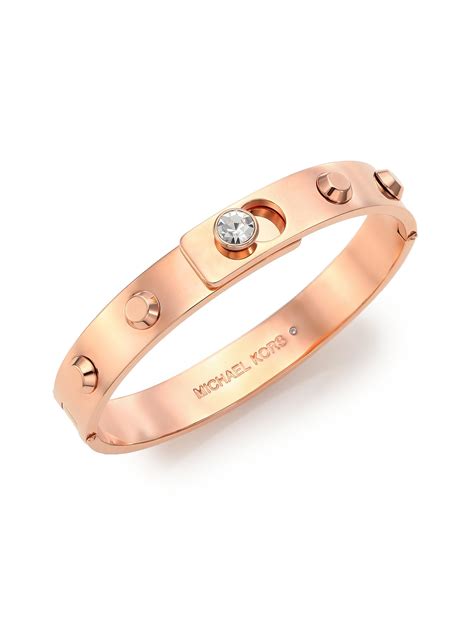 michael kors rose gold cuff bracelet|Michael Kors bracelet sale.